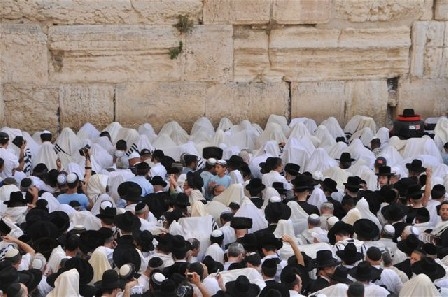 Birkat ha-Kohanim at the Kotel